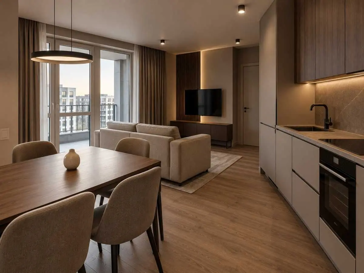 Фото Selling a 1-room apartment, 41 sq.m., Mykhaila Maksymovycha Street (Onufriia Trutenka Street)  Kyiv, price: 103000 USD, code 9418