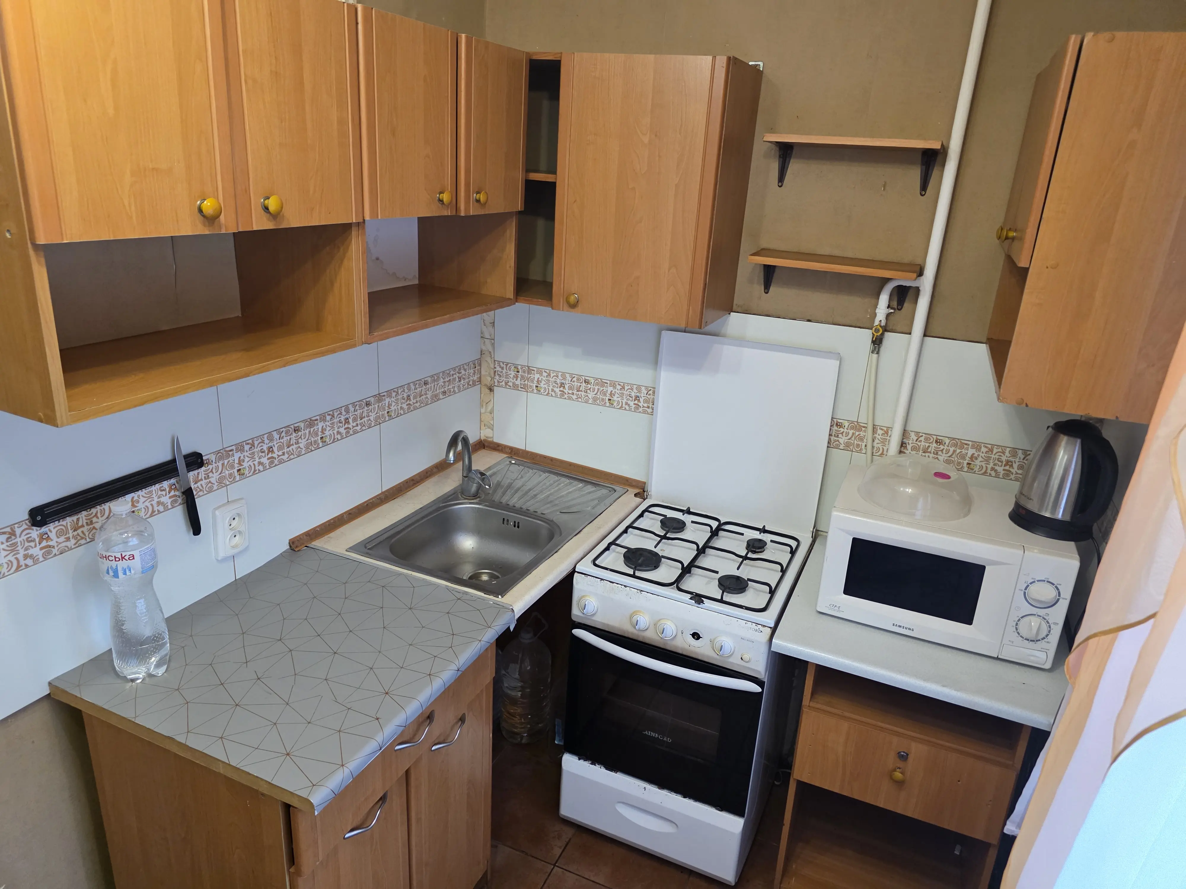 Фото Rent a 1-room apartment, Anatoliia Bazylevycha Lane (Chervonozavodskyi Lane) 2/13 Kyiv for long-term rent, price: 10500 UAH, code 9475