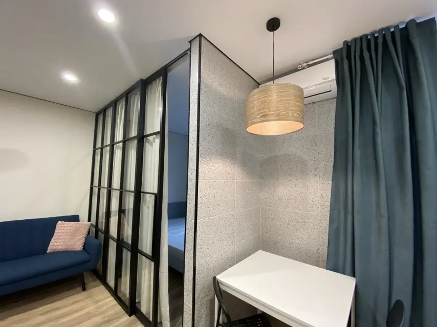 Фото Rent a 1-room apartment, Iulii Zdanovskoi Street (Lomonosova Street) 34а Kyiv for long-term rent, price: 19000 UAH, code 9551