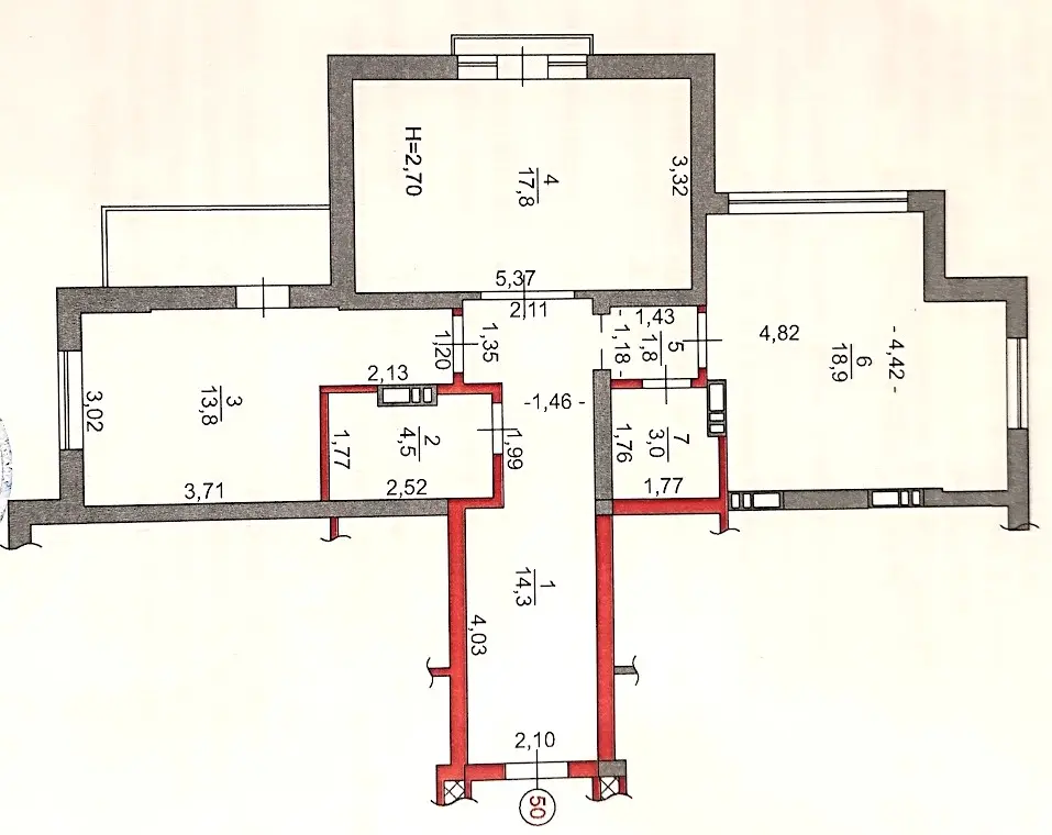 Фото Продаю 2 кімнатну квартиру, 75.8 кв. м, Метрологічна вул. 9д Київ, ціна: 135000 $, код 9627