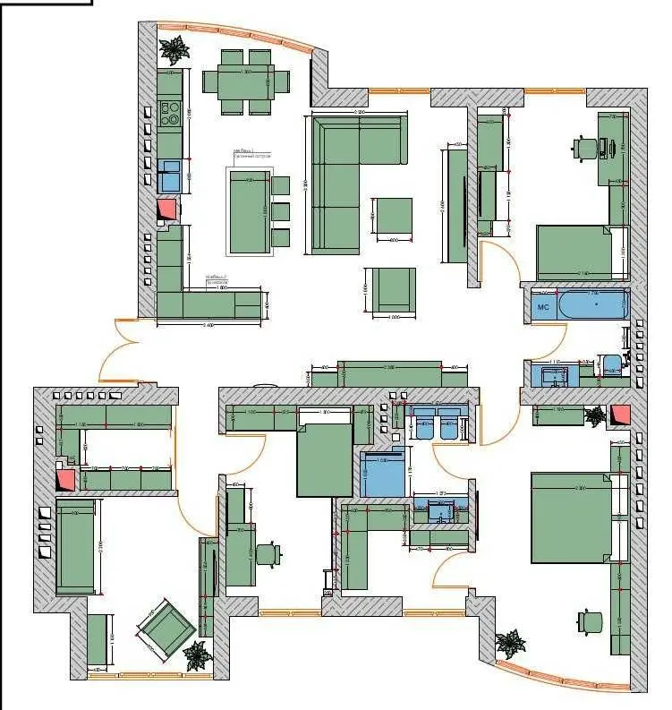 Фото Продаю 5 кімнатну квартиру, 155 кв. м, Волошкова вул. 1 Київ, ціна: 200000 USD, код 9698