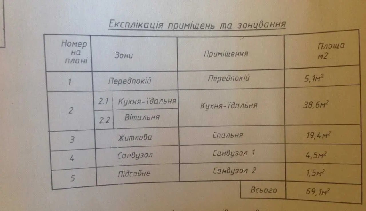 Фото Продаю 2-комнатную квартиру, 69 кв. м, Леси Украинки ул. 14 Счастливое, цена: 100000 USD, код 9811