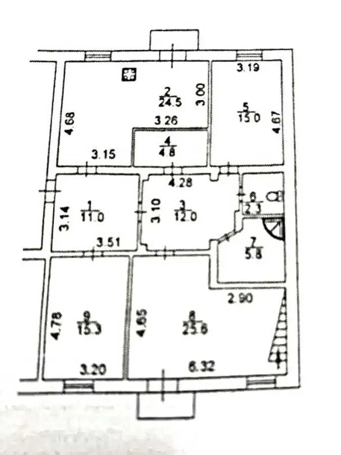 Фото Продаю 5 кімнатну квартиру, 198.7 кв. м, Тургенєвська вул.  Київ, ціна: 149000 USD, код 9870
