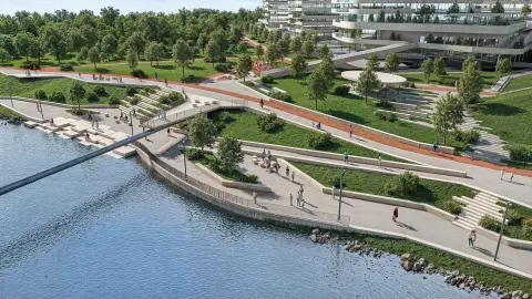 Фото ЖК CONTINENT RIVER PARK