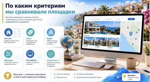 Рейтинг найкращих сайтів з нерухомості в Іспанії: топ-10
