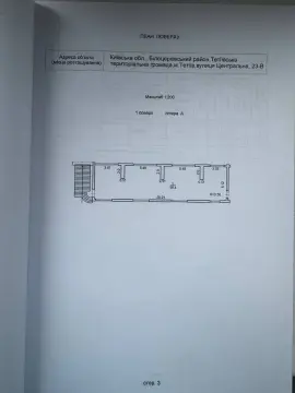 оренда торгівельної площі Тетіїв