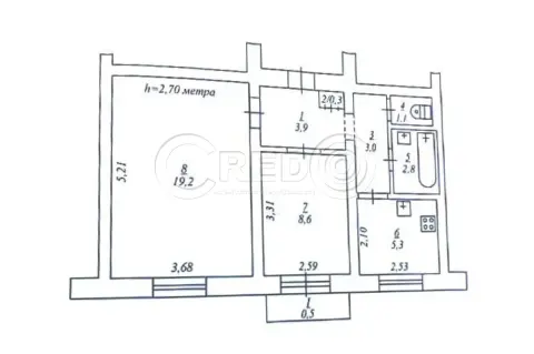 продажа квартиры Кривой Рог Саксаганский р-н  Вахи Арсанова ул.