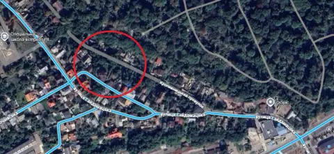 продажа участка Киев Голосеевский р-н  Гайдамацкая ул.