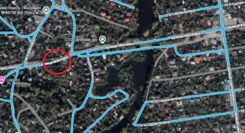 sale land Kyiv Darnytskyi Osokorky Maslovka Street