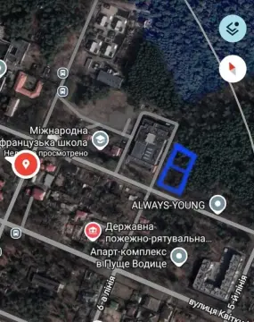 продажа участка Киев Оболонский р-н Пуща-Водица Лесная ул.
